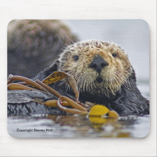 Alfombrilla De Ratón Nutria de mar de California Mousepad