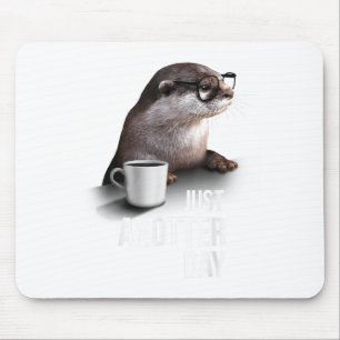 Alfombrilla De Ratón Nutria Divertida - Solo Otro Día Para Amante De Nu