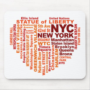 Alfombrilla De Ratón NYC mousepad