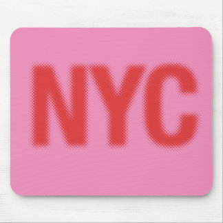 Alfombrilla De Ratón NYC Mousepad (rosa rojo)