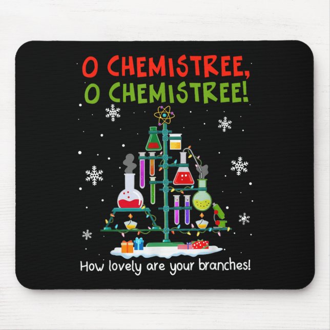 Alfombrilla De Ratón O Chemistree How Lovely Are Your Branches Teacher  (Frente)