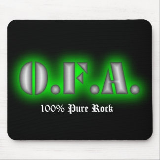 Alfombrilla De Ratón O.F.A. El 100% Mousepad puro (negro)