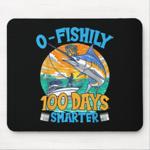 Alfombrilla De Ratón O-fishily 100 días más inteligentes 100 días de cl