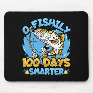 Alfombrilla De Ratón O-fishily 100 días más inteligentes 100 días de pe
