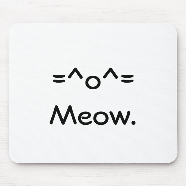 Alfombrilla De Ratón =^o^=Meow. (Frente)
