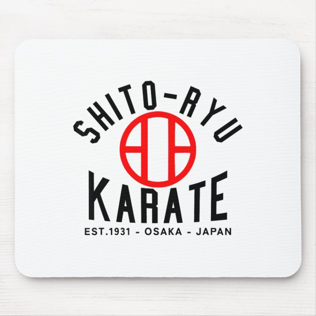 Alfombrilla De Ratón O-ryu Karate Japan Martial Arts  (Frente)
