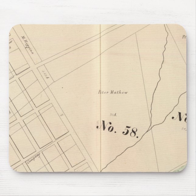 Alfombrilla De Ratón Oakland, alrededores 14 (Frente)