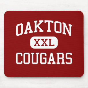 Alfombrilla De Ratón Oakton - pumas - High School secundaria - Oakton