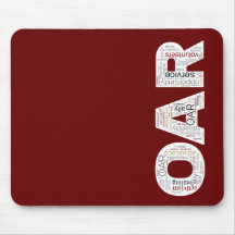 OAR Mousepad- Rojo