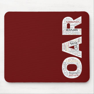 Alfombrilla De Ratón OAR Mousepad- Rojo