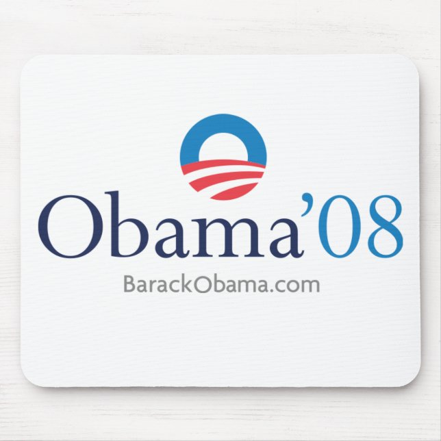 Alfombrilla De Ratón OBAMA '08 Mousepad (Frente)