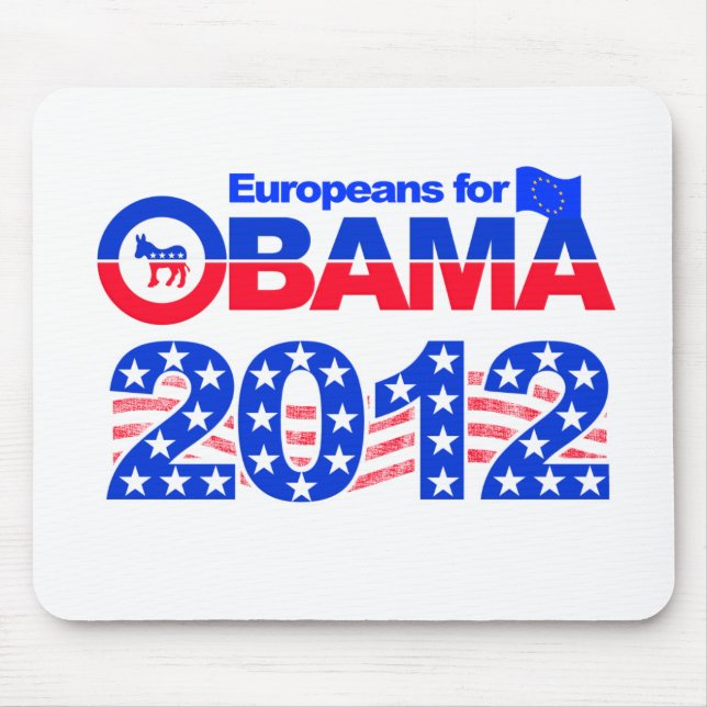 Alfombrilla De Ratón OBAMA 2012 mousepad (Frente)