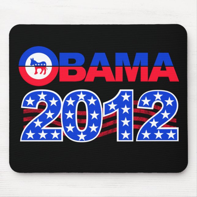 Alfombrilla De Ratón OBAMA 2012 mousepad (Frente)