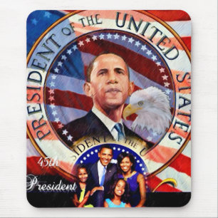 Alfombrilla De Ratón Obama,45th President of The United States_