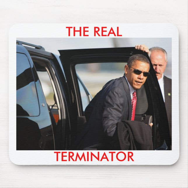 Alfombrilla De Ratón Obama - el adaptador real (Frente)