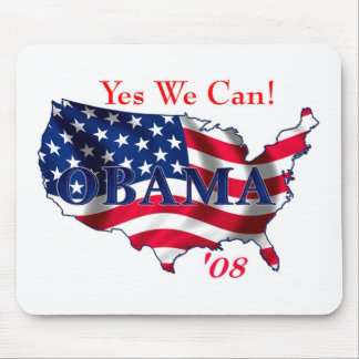 Alfombrilla De Ratón Obama los E.E.U.U. Mousepad