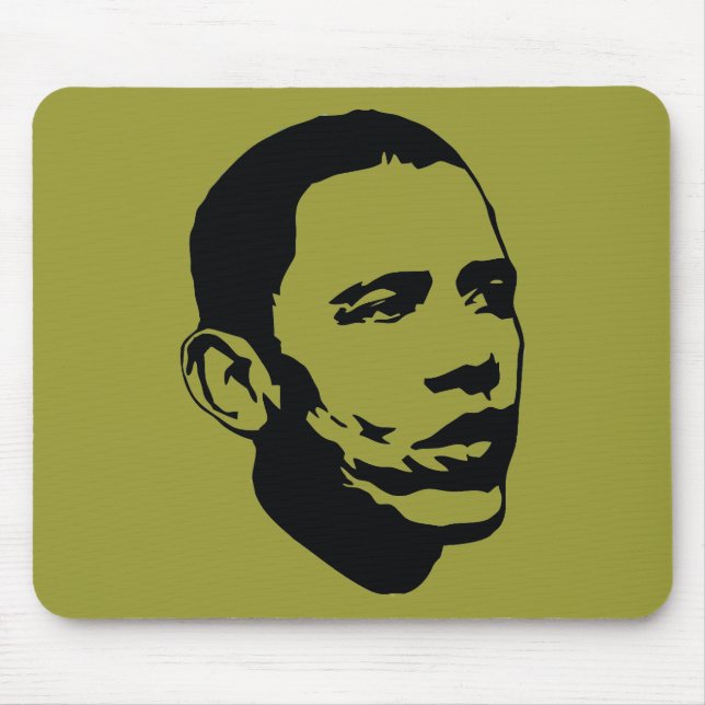 Alfombrilla De Ratón Obama Mousepad (Frente)
