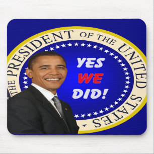 Alfombrilla De Ratón Obama Mousepad
