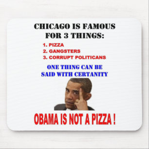 ALFOMBRILLA DE RATÓN OBAMA NO ES UNA PIZZA