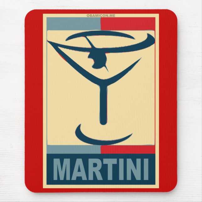 Alfombrilla De Ratón Obamatini Mousepad (Frente)