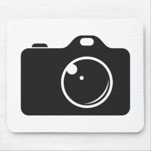 Alfombrilla De Ratón Obra clásica de la cámara del arte pop