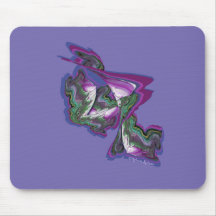 Obra de arte abstracta de medios mixtos