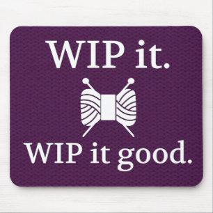 Alfombrilla De Ratón Obra En Curso De Texturas De Buen Cuñado