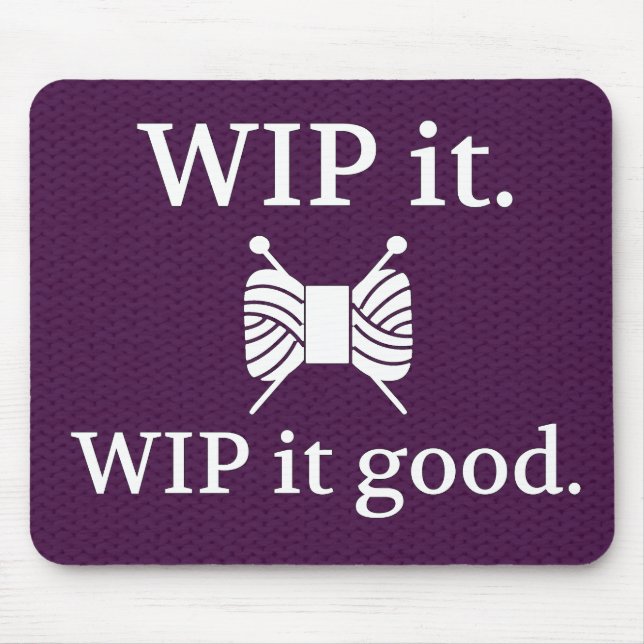 Alfombrilla De Ratón Obra En Curso De Texturas De Buen Cuñado (Frente)