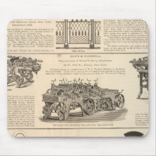 Alfombrilla De Ratón Obras de cable estadounidenses