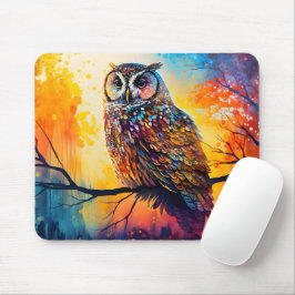 Alfombrilla De Ratón Observadores forestales, habitantes de bosques, bú