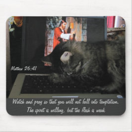 Alfombrilla De Ratón Observar y rezar