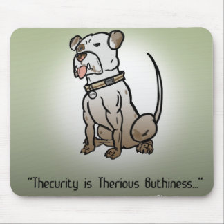 Alfombrilla De Ratón ocasión y "ocasión cody" Mousepad de la seguridad