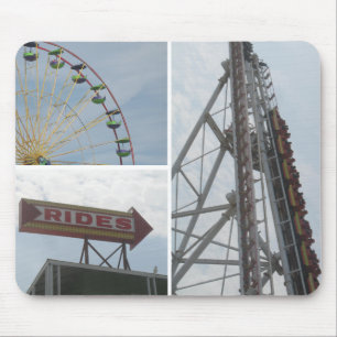 Alfombrilla De Ratón Ocean City Boardwalk Rides