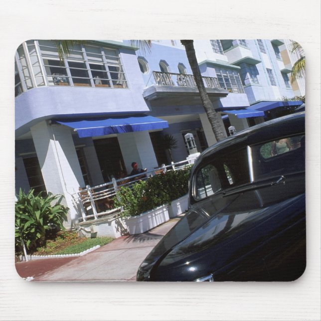 Alfombrilla De Ratón Ocean Drive, Miami Beach Florida (Frente)