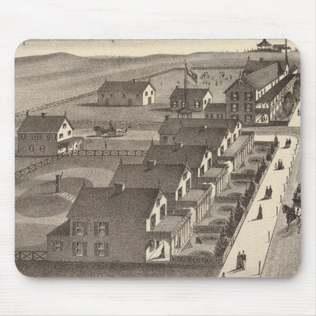 Alfombrilla De Ratón Ocean House, Point Pleasant, NJ (Frente)