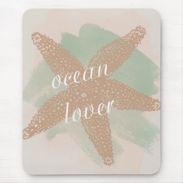 Alfombrilla De Ratón Ocean Lover (Frente)
