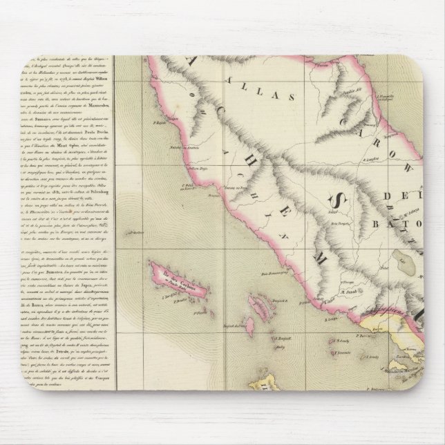 Alfombrilla De Ratón Oceanía de Sumatra no 11 (Frente)
