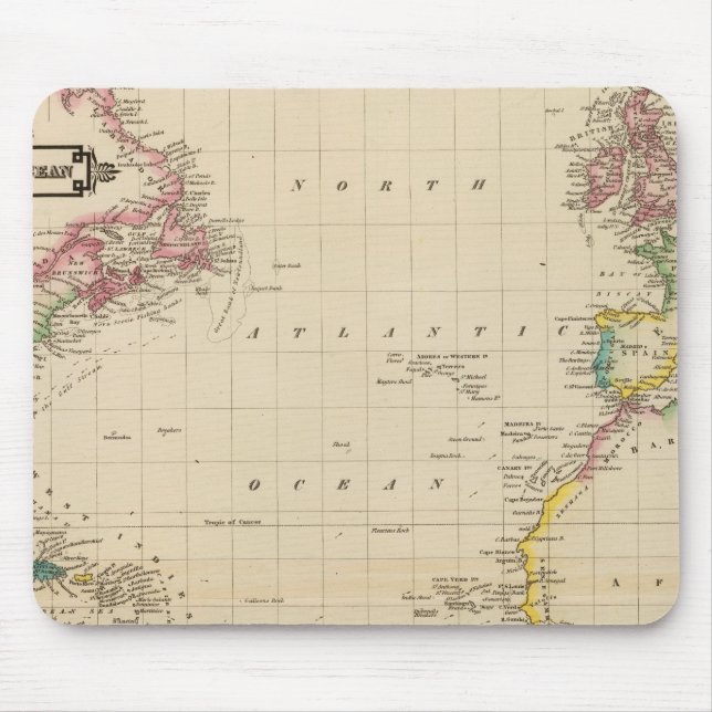 Alfombrilla De Ratón Océano Atlántico (Frente)