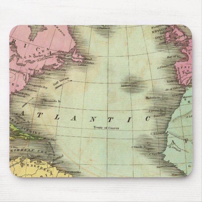 Alfombrilla De Ratón Océano Atlántico 4 (Frente)