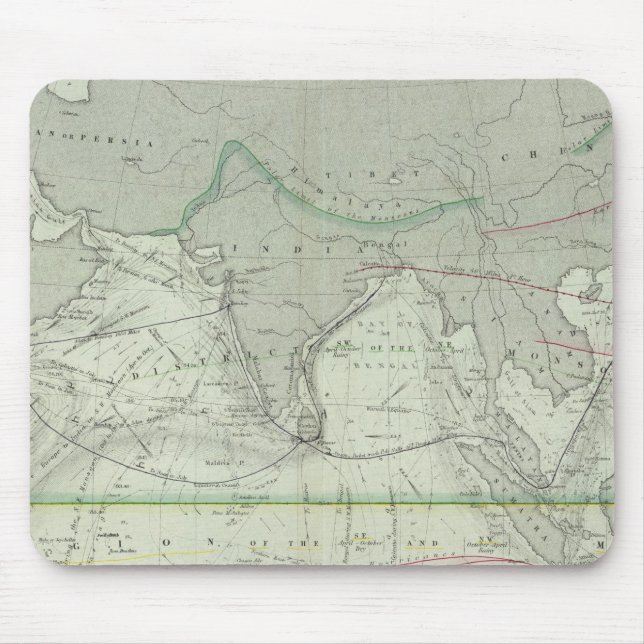 Alfombrilla De Ratón Océano Índico 2 (Frente)