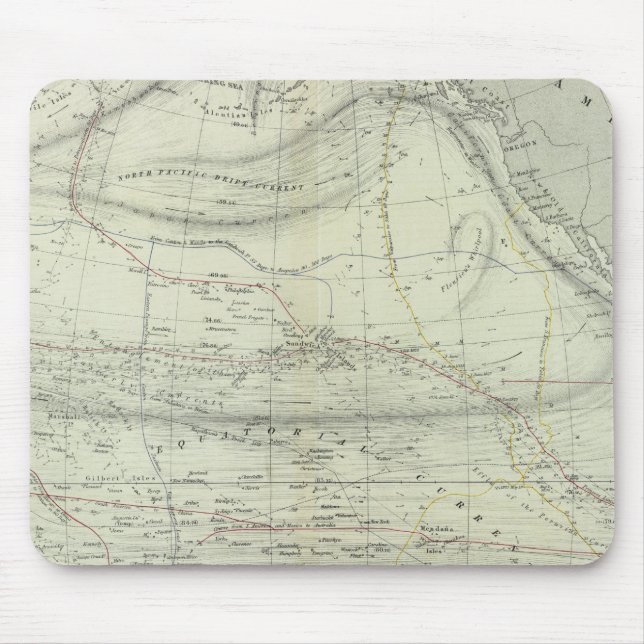 Alfombrilla De Ratón Océano Pacífico 4 (Frente)