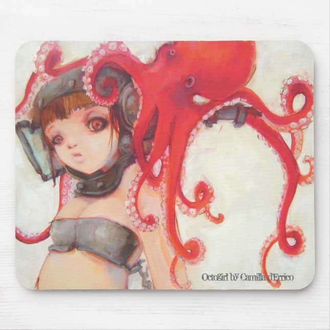 Alfombrilla De Ratón Octogirl Mousepad (Frente)