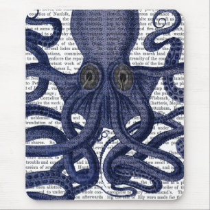Alfombrilla De Ratón Octopus arriba-cerca