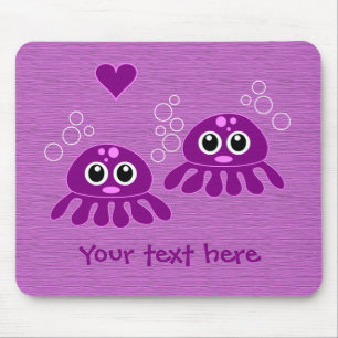 Alfombrilla De Ratón Octopus Love personalizado mousepad