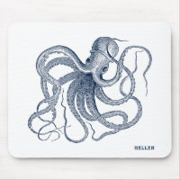 Octopus vintage de la marina