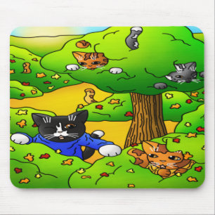 Alfombrilla De Ratón Ocultar y buscar gatos