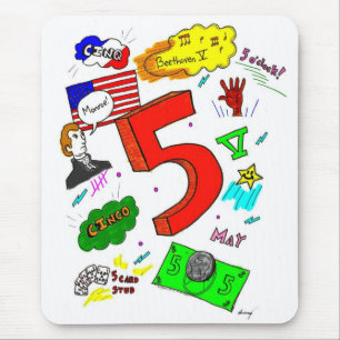 Alfombrilla De Ratón Ode a Five Mousepad