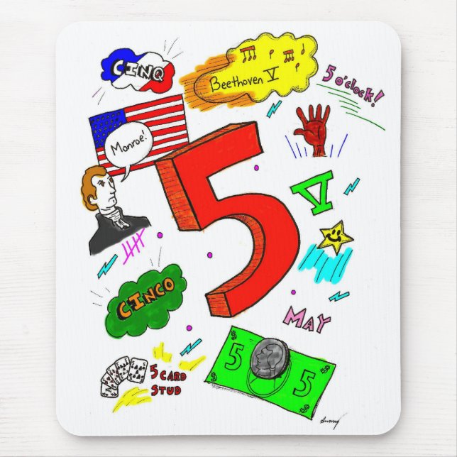 Alfombrilla De Ratón Ode a Five Mousepad (Frente)