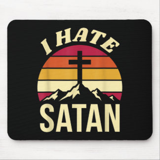 Alfombrilla De Ratón Odio a Satanás