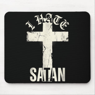 Alfombrilla De Ratón Odio a Satanás